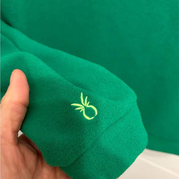 Dudley Stephens Green Turtleneck Top - Picture 3 of 3